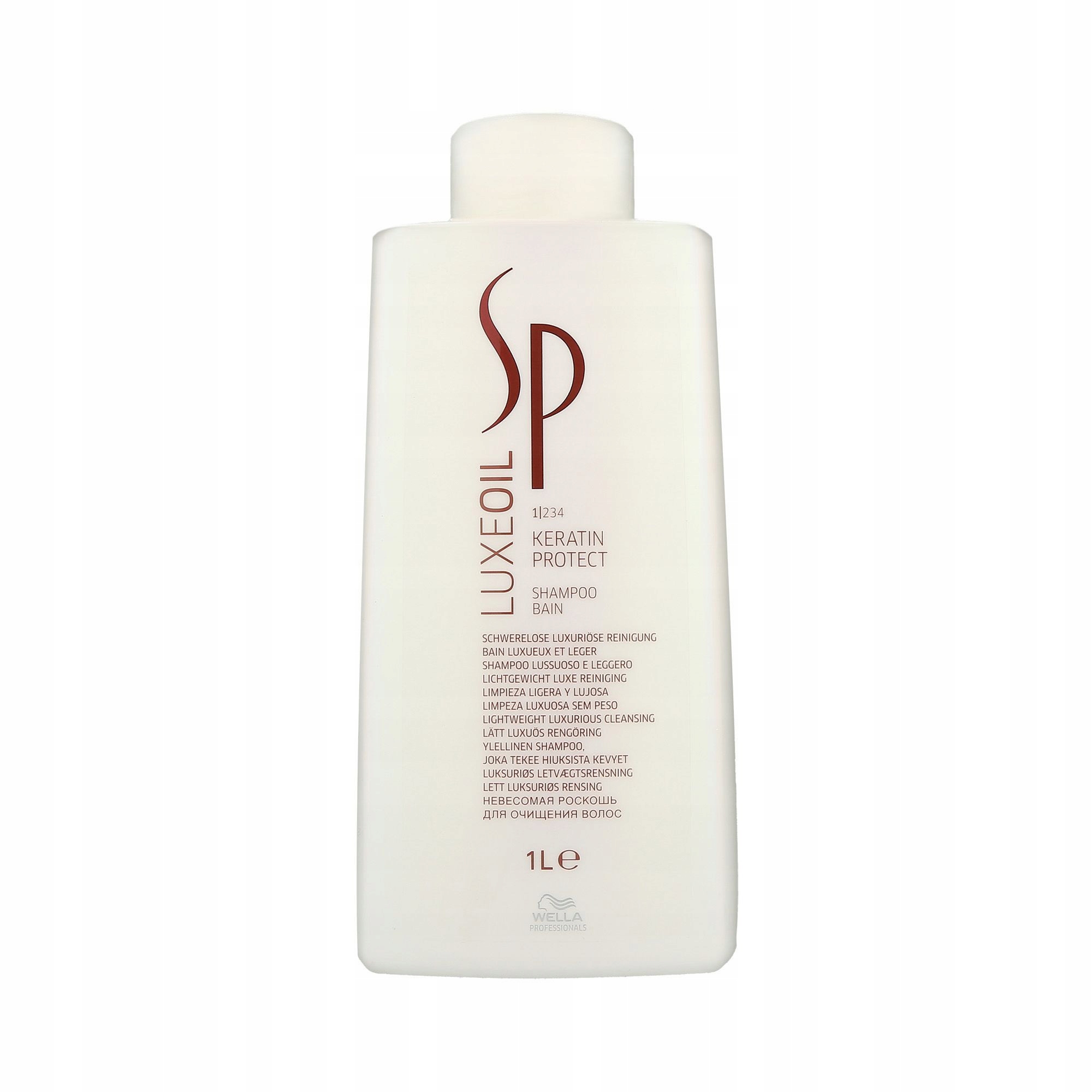 wella sp luxe oil szampon keratynowy