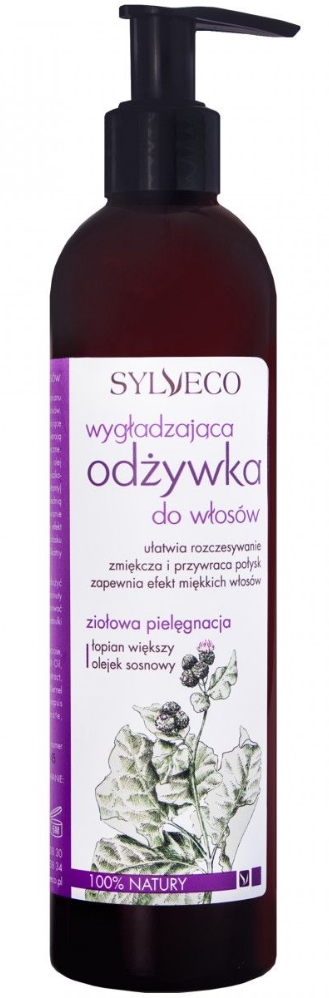 wygłądzająca odżywka do włosów sylveco