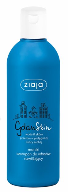 ziaja gdanskin morski szampon do włosów nawilżający 300ml