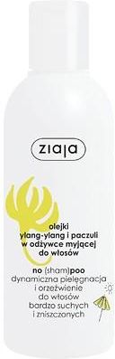 ziaja odżywka myjąca do włosów z olejkami ylang-ylang i paczuli