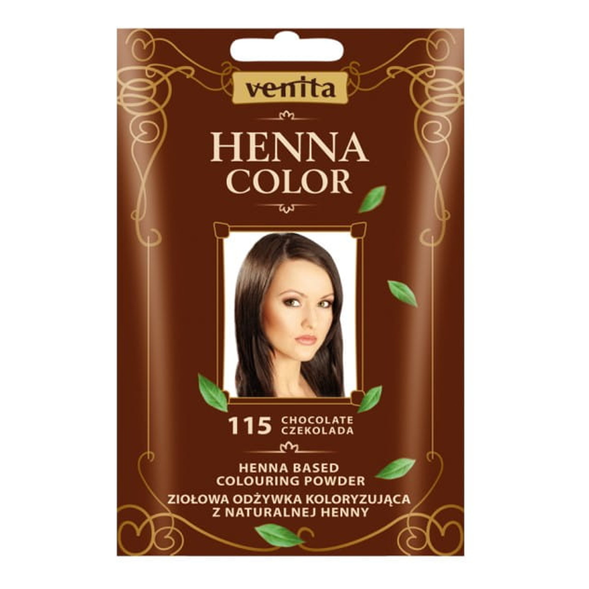 ziołowa odżywka do włosów z henna powder